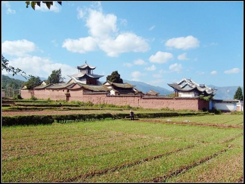 弥渡县修缮滇西最大古建筑群